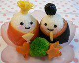 A picture of step 18 of Temari Sushi for Doll Festival.