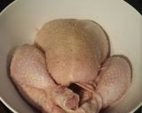 A picture of step 5 of Spanish chicken and Chorizo.