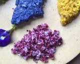 Foto langkah ke 2 dari resep Tumpeng Mini Warna-Warni.