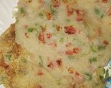 A picture of step 12 of Suji chilla.