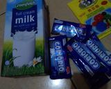 Foto langkah ke 1 dari resep Pudding oreo.