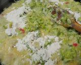 Foto del paso 4 de la receta: Torta combinada de zapallitos y puerros