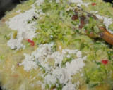 Foto del paso 4 de la receta: Torta combinada de zapallitos y puerros