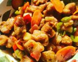 A picture of step 9 of Sweet & Sour Pork.