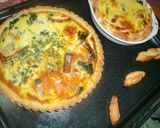 A picture of step 9 of Simple, 100% Homemade Spinach Quiche.