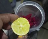 A picture of step 3 of Dragon Fruit Lemonade.