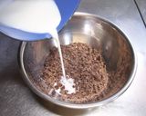 A picture of step 2 of Cream-free Moist & Rich Gateau au Chocolat.