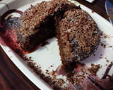 A picture of step 4 of Cocoa Cake.