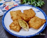 Hình bước làm 9 của món Sầu Riêng Chiên Giòn