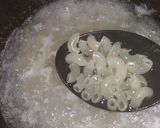 A picture of step 1 of Macaroni Nuggets.