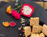 तिळगुळ वडी (tilgud wadi recipe in marathi) रेसिपी स्टेप 8 फोटो 