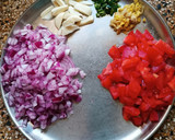 A picture of step 2 of Methi Palak And Amaranth Saag.