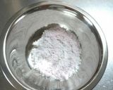 A picture of step 3 of Sakura Mochi.