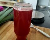 Une image de l'étape 3 de Sirop fraise rhubarbe.