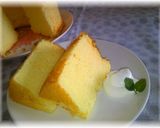 A picture of step 14 of Fluffy Plain Chiffon Cake.