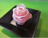 A picture of step 5 of How to Make a Rose with Cured Ham.