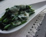 A picture of step 4 of Easy Cheesy Spinach Sauté - Good for Bento.