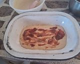 Foto del paso 3 de la receta: Torta de avena y vainilla rellena con dulce de membrillo