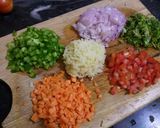 A picture of step 1 of Veggie Pancake.