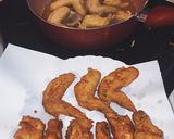 Hình bước làm 4 của món Cánh Gà Lăn Bột Chiên Giòn 🍗🍗