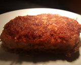 A picture of step 4 of Parmesan crusted pork chops.