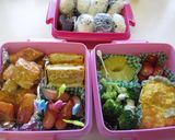 A picture of step 6 of Salmon Cooked In Mayonnaise - For Bento.