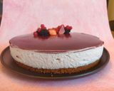 Une image de l'étape 4 de Cheesecake fruits rouges sans cuisson.