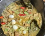 Foto langkah ke 7 dari resep Sayur Labu Tahu Telur Puyuh.