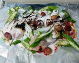 Baked Spicy Chicken And Okra In Banana Wrap recipe step 6 photo