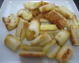 A picture of step 10 of Like it's Deep Fried: Mayonnaise Sautéed Chikuwa.