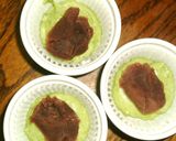 A picture of step 3 of Steamed Bread with Cherry Blossom and Green Tea.
