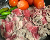 Foto del paso 3 de la receta: Sopa de fideo y bistec en salsa