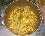 A picture of step 2 of Haydrabadi veg dum biryani.