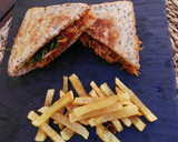 Foto del paso 8 de la receta: Sándwich de pollo mechado