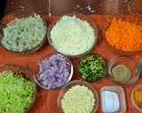 A picture of step 1 of Paneer lauki kebab.