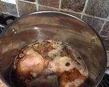 A picture of step 2 of MoMo Dean's Louisiana Gumbo.