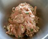 A picture of step 4 of Shumai Dumplings and Okowa Rice in One Rice Cooker.