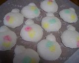A picture of step 10 of Mochi for the Doll's Festival.