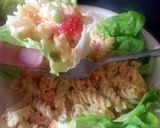 A picture of step 8 of Healthy Pasta Salad.