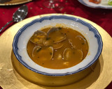 Foto del paso 9 de la receta: Sopa de pescado navideña de rape, almeja gallega y gamba roja