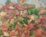A picture of step 12 of Pav bhaji.