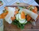 Foto del paso 6 de la receta: Hamburguesas de pollo, Garbanzos y semillas