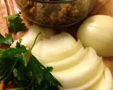 A picture of step 12 of Lentils with Fresh Pasta and Caramelized Onions.