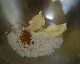 A picture of step 1 of Creamy Egg and Rice Gratin with Soy Sauce Butter.