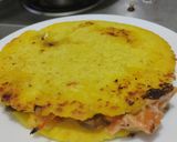 Foto del paso 7 de la receta: Arepa🥯rellena🥩de salteado de carne🧀y verduras🍱🥑🧆