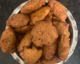 A picture of step 9 of Moong dal Bhajia.