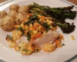 A picture of step 9 of Orange & Salt Crusted Cod.