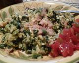 A picture of step 6 of Skye's Spinach Parmesan Rice.