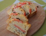A picture of step 11 of Smoked Salmon & Mushroom Cake Salé.