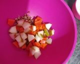 फ्रूट मोठ चाट (fruit moth chaat recipe in Hindi) रेसिपी चरण 3 फोटो